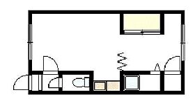 クリスティーヌ B105 ｜ 北海道旭川市春光四条4丁目（賃貸アパート1DK・1階・24.48㎡） その2