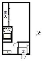 エステート川端 201 ｜ 北海道旭川市川端町一条5丁目（賃貸マンション1DK・2階・34.42㎡） その2