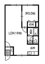 エーコーエミールたかす 202 ｜ 北海道上川郡鷹栖町北一条2丁目（賃貸アパート1LDK・2階・43.74㎡） その2