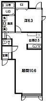 リブラ 203 ｜ 北海道旭川市春光三条9丁目（賃貸アパート1LDK・2階・49.57㎡） その2