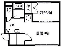 間取図画像 1DK