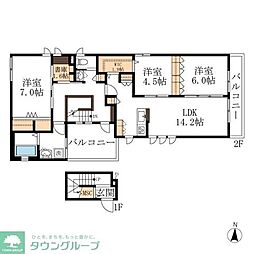Confortn 3LDKの間取図画像
