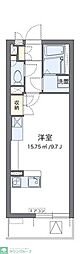 パークヒルズ妙蓮寺 ワンルームの間取図画像