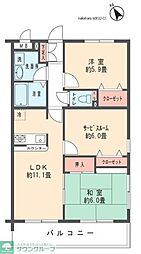カーサ・アレグリア 3LDKの間取図画像