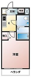 スカイコート本郷東大前3 1Kの間取図画像