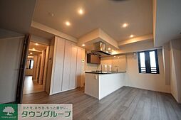 ザ・パークハビオ小石川 7階2LDKのリビング/ダイニング