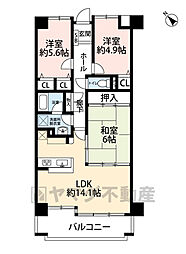 間取図画像 3LDK
