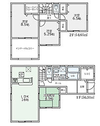 物件画像 リーブルガーデン北区鶴羽田第6　2号棟