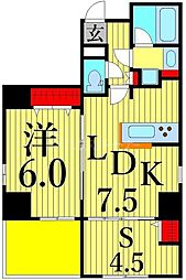 間取図画像 2DK
