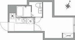ARTPALACE 1Kの間取図画像