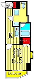 SYFORMEIRIYA 1Kの間取図画像