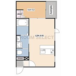 名鉄瀬戸線 尼ケ坂駅 徒歩4分 2階/-