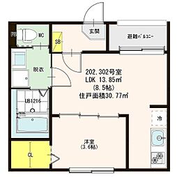 近鉄名古屋線 烏森駅 徒歩6分