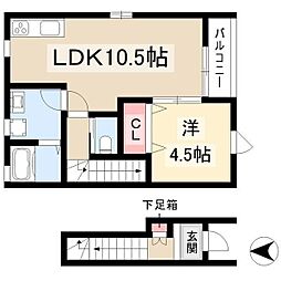 リーブルファイン日比津町1号棟 2階/203