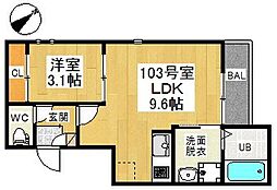 Grandtic Dorf新栄 1階/103