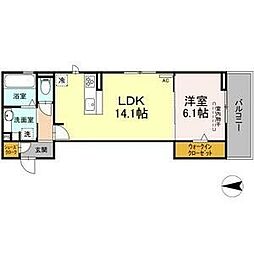 リヴェール東中島 3階/302