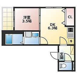 サプ二ィ荒中町 3階