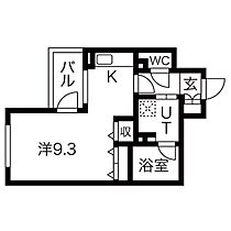 愛知県名古屋市中区千代田３丁目（賃貸マンション1R・9階・26.01㎡） その2