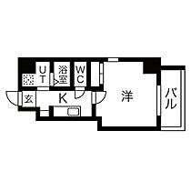 愛知県名古屋市西区栄生２丁目（賃貸マンション1K・5階・26.52㎡） その2