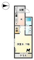 愛知県名古屋市西区菊井２丁目（賃貸マンション1K・1階・31.36㎡） その1