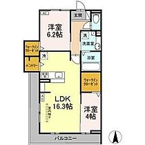 愛知県名古屋市中村区八社１丁目（賃貸アパート2LDK・3階・64.19㎡） その2