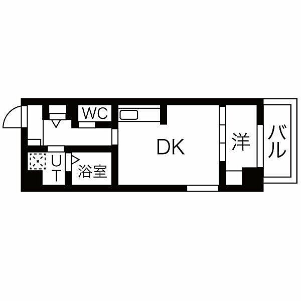 アレフガルド ｜愛知県名古屋市西区栄生２丁目(賃貸マンション1LDK・5階・28.46㎡)の写真 その2