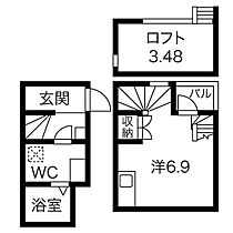 愛知県名古屋市中村区羽衣町（賃貸アパート1K・1階・26.03㎡） その2