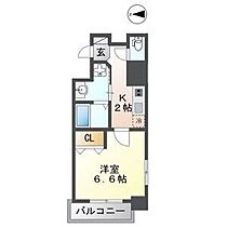 愛知県名古屋市北区杉栄町４丁目（賃貸マンション1K・8階・26.43㎡） その2