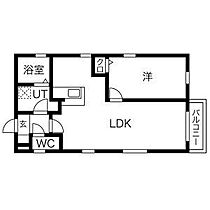 愛知県名古屋市北区山田町４丁目（賃貸アパート1LDK・1階・43.51㎡） その2