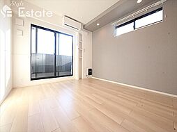 近鉄名古屋線 黄金駅 徒歩15分の賃貸アパート 2階1Kのリビング/ダイニング