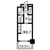 愛知県名古屋市熱田区伝馬２丁目（賃貸マンション1K・6階・24.96㎡） その2