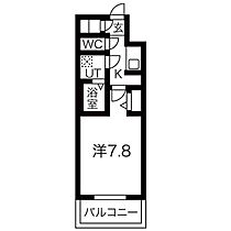 愛知県名古屋市中村区太閤２丁目（賃貸マンション1K・1階・25.20㎡） その2