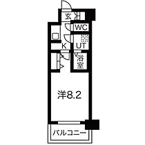 愛知県名古屋市中村区太閤２丁目（賃貸マンション1K・2階・25.19㎡） その2