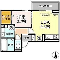 愛知県名古屋市中川区高畑４丁目（賃貸アパート1LDK・3階・36.11㎡） その2