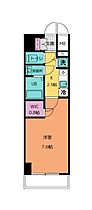 愛知県名古屋市北区清水３丁目（賃貸マンション1K・9階・25.36㎡） その2