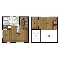 愛知県名古屋市中村区岩塚町字郷中（賃貸アパート1LDK・2階・50.59㎡） その2