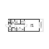 愛知県名古屋市中村区西米野町１丁目（賃貸マンション1K・3階・25.83㎡） その2