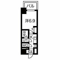 愛知県名古屋市西区新道２丁目（賃貸マンション1K・4階・24.62㎡） その2