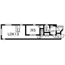 愛知県名古屋市中村区中島町１丁目（賃貸アパート1LDK・3階・44.07㎡） その2