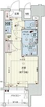 愛知県名古屋市中区千代田２丁目（賃貸マンション1K・7階・25.50㎡） その2