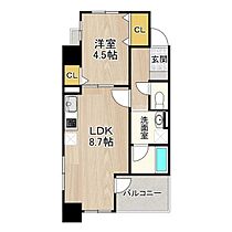 愛知県名古屋市中区松原３丁目（賃貸マンション1LDK・9階・36.66㎡） その2