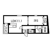 愛知県名古屋市中村区松原町５丁目（賃貸アパート1LDK・3階・40.16㎡） その2