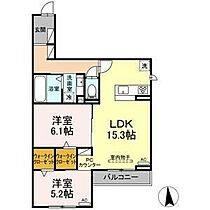 愛知県名古屋市中村区十王町（賃貸アパート2LDK・2階・62.25㎡） その2