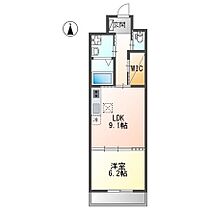 愛知県名古屋市中村区権現通２丁目（賃貸マンション1LDK・1階・40.32㎡） その2