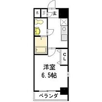 愛知県名古屋市北区平安１丁目（賃貸マンション1K・4階・24.82㎡） その2