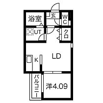 愛知県名古屋市中川区南脇町１丁目（賃貸アパート1LDK・1階・31.26㎡） その2