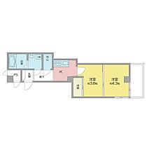 愛知県名古屋市中村区竹橋町（賃貸マンション2K・5階・29.68㎡） その2