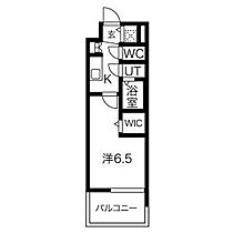 愛知県名古屋市北区平安１丁目（賃貸マンション1K・11階・22.94㎡） その2