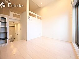 名古屋市営名港線 六番町駅 徒歩9分の賃貸アパート 2階1Kのリビング/ダイニング