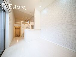 名古屋市営名港線 六番町駅 徒歩9分の賃貸アパート 2階1SKのリビング/ダイニング